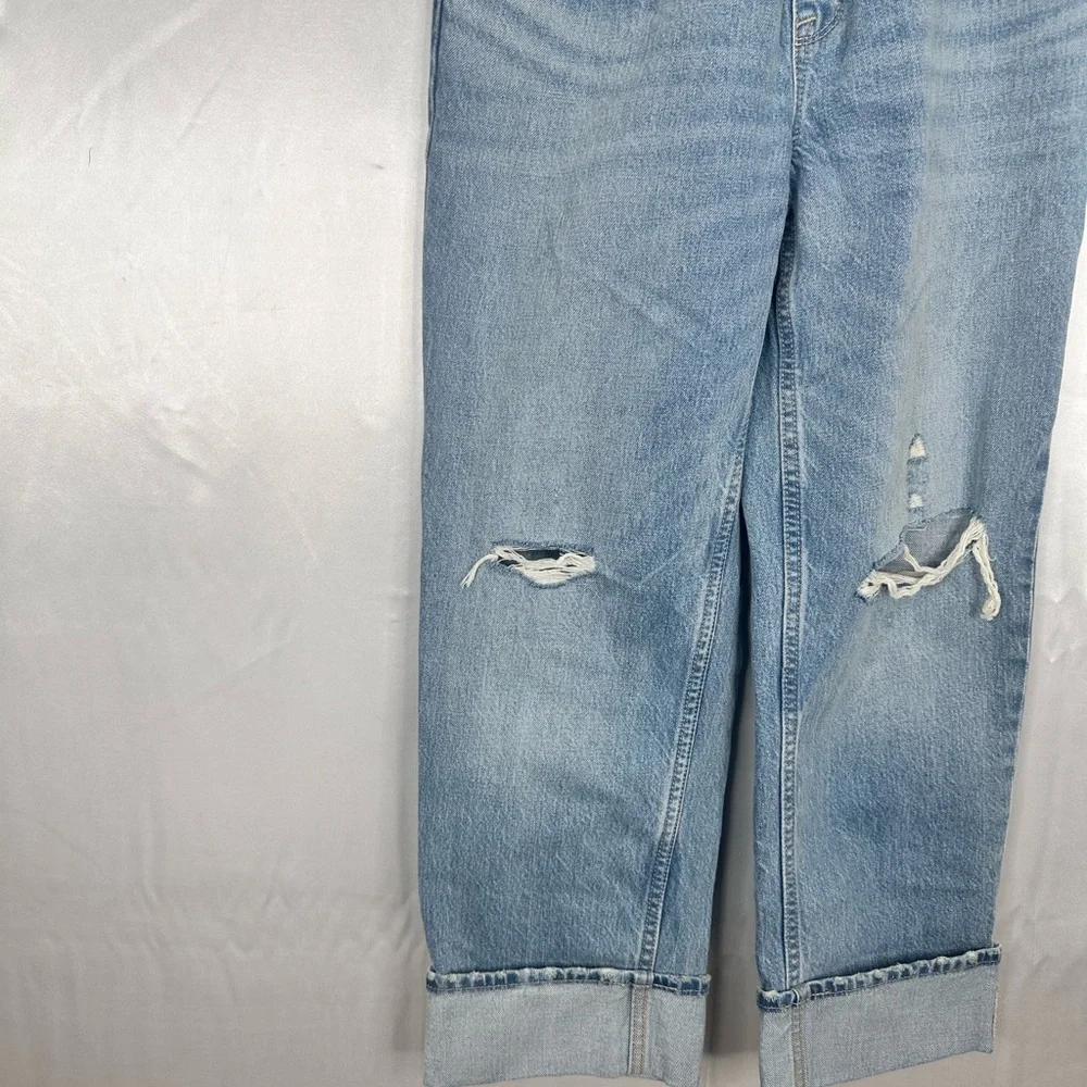 NWOT Isabel Maternity Cropped‎ Vintage Straight Jeans Sizes 4 and 8 - Picture 2 of 11